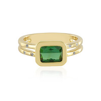 Anello in argento con Indicolite