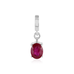 Ciondolo in argento con Rubino Bemainty