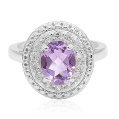 Anello in argento con Ametista
