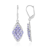 Orecchini in argento con Tanzanite