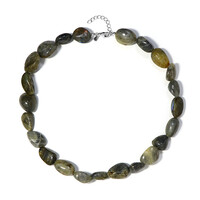 Collana in argento con Labradorite