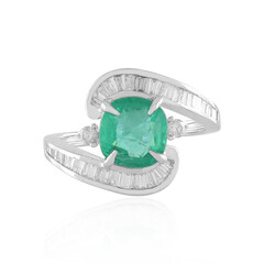 Anello in oro con Smeraldo Zambia AAA (de Melo)