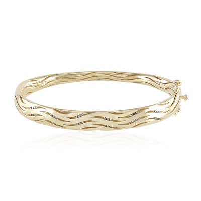 Bracciale in oro con Diamante Champagne I2 (Ornaments by de Melo)