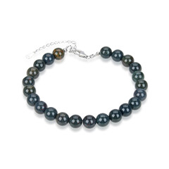 Bracciale in argento con Eliotropio