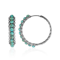 Orecchini in argento con Turchese