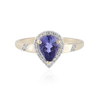 Anello in oro con Tanzanite AAA