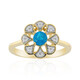 Anello in oro con Haüyne