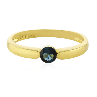 Anello in argento con Indicolite
