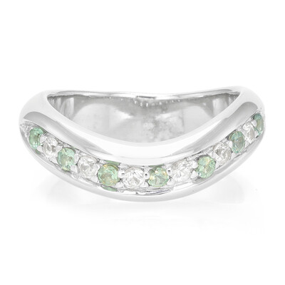 Anello in argento con Alessandrite Brasiliana