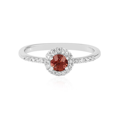 Anello in argento con Zircone Rosa (MONOSONO COLLECTION)