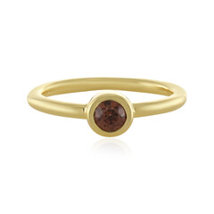 Anello in argento con Zircone Rosa
