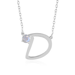 Collana in argento con Pietra di Luna Arcobaleno