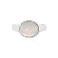 Anello in argento con Opale di Welo