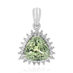 Ciondolo in argento con Ametista Verde (PHANTASIA)