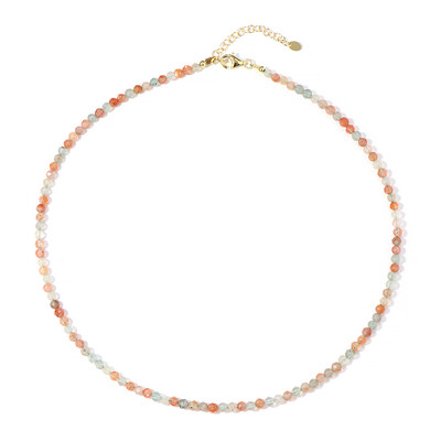Collana in argento con Pietra del Sole dell'Oregon