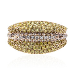 Anello in oro con Diamante Rosa I1 (CIRARI)