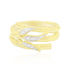Anello in argento con Diamante I1 (G)