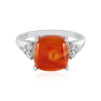 Anello in argento con Corniola