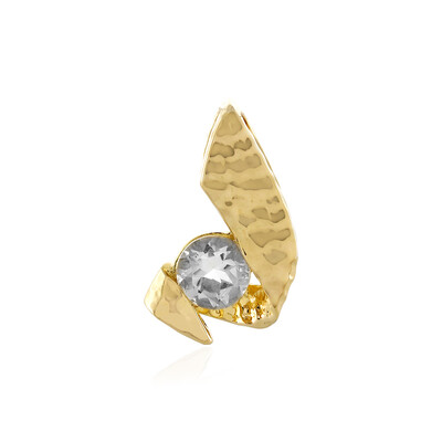 Ciondolo in argento con Quarzo Bianco (MONOSONO COLLECTION)