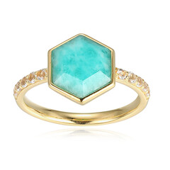 Anello in argento con Amazzonite