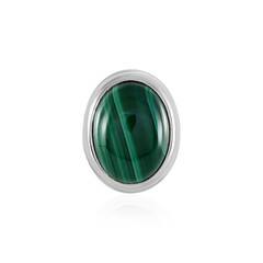 Ciondolo in argento con Malachite