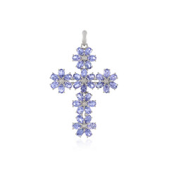 Ciondolo in argento con Tanzanite