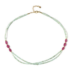 Collana in argento con Rubino
