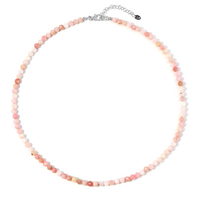 Collana in argento con Opale Rosa