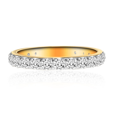 Anello in oro con Diamante IF (D) (Annette)