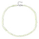 Collana in argento con Prehnite