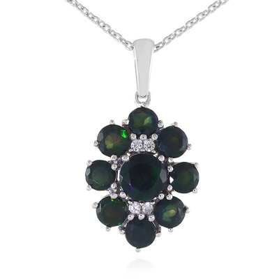 Collana in argento con Opale Mezezo