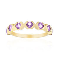 Anello in argento con Ametista
