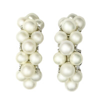 Orecchini in argento con Perla di Acqua Dolce