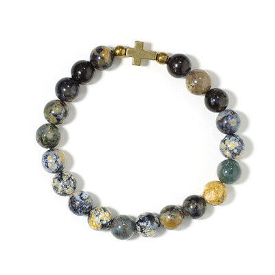 Bracciale con Ematite Dorata