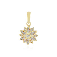Ciondolo in argento con Diamante I2 (I)