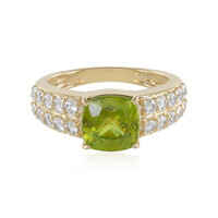 Anello in oro con Sfene