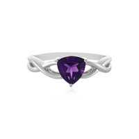 Anello in argento con Ametista Siberiana