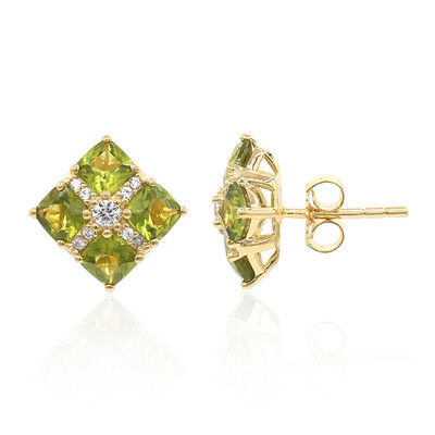 Orecchini in argento con Idocrasio
