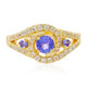 Anello in argento con Tanzanite