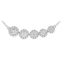 Collana in oro con Diamante SI1 (H)