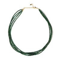Collana in argento con Smeraldo Zambia