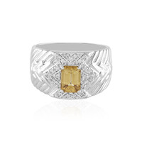 Anello in argento con Zircone Giallo (de Melo)