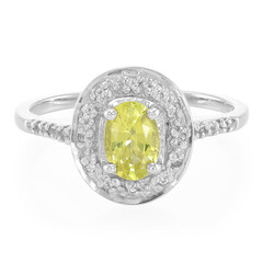 Anello in argento con Crisoberillo