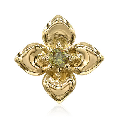 Ciondolo in oro con Diamante Giallo VS1 (Annette)