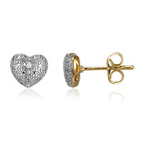 Orecchini in ottone con Diamante I3 (I) (Juwelo Style)