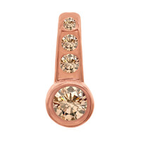 Ciondolo in oro con Diamante Rose de France VS1 di Argyle