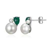 Orecchini in argento con Perla di Acqua Dolce