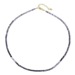Collana in argento con Iolite