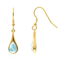 Orecchini in argento con Larimar