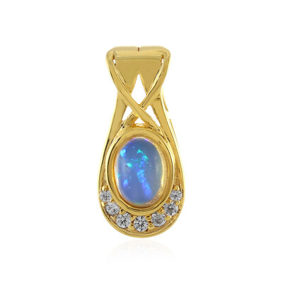 Ciondolo in argento con Opale di Welo